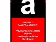 Worki na azbest, worki do pakowania azbestu