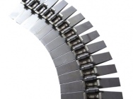 Steel flat top chain C-881TAB