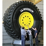 Michelin has developed the world’s biggest tire, the MICHELIN XDR 59/80R63