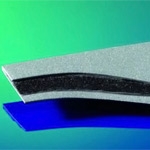 New composite material: plastics and metal