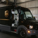 UPS's prototype plastic delivery trucks