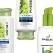 Eco-plastic shampoo bottle