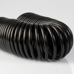 Technical pipes and hoses of impact-resistant modified Hostaform POM