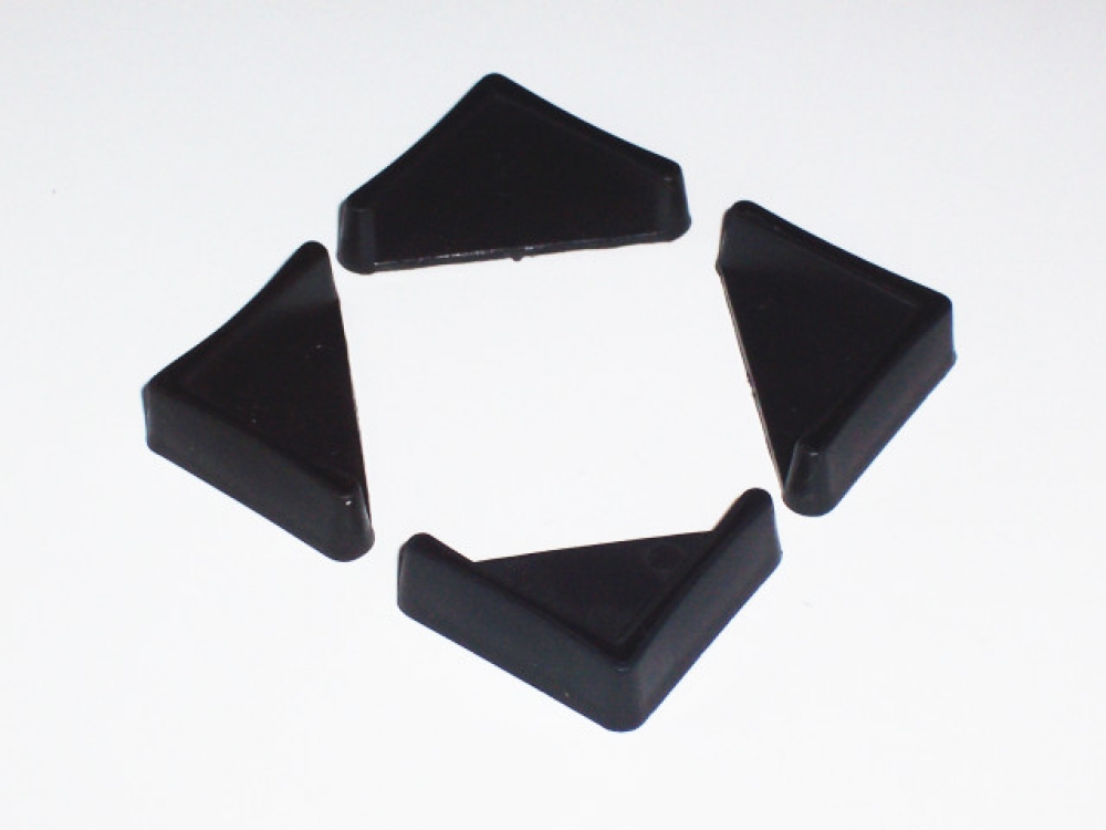 Racks for shelving, plastic shelf feet 30x30 mm (Offer No. 65685) B2B