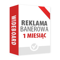 Reklama banerowa: Wideboard na 1 m-c