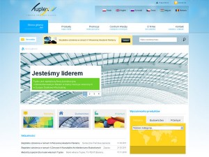 Tuplex wygląd strony
