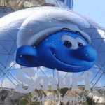 On their 60th birthday, the Smurfs are flying high
