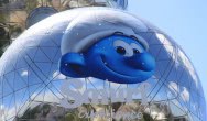 On their 60th birthday, the Smurfs are flying high