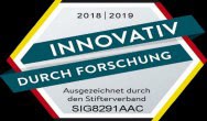 Gütesiegel Innovativ durch Forschung erneut für Sigma