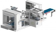 Wittmann Verpackungslösung mit minimalem Platzbedarf