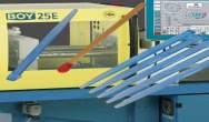 Spritzgießautomat BOY 25 E produziert Hightech mit Heitec