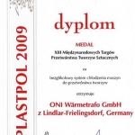 Medal Targów Plastpo...