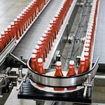 AQ-file conveyor: single-file accumulation