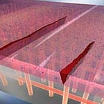 Polymer that “self heals” when exposed to ultraviolet light