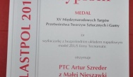Medal Targów Kielce dla firmy PTC