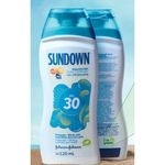 Sundown hits the market in packaging made of green plastic