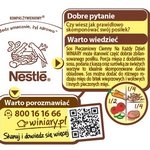 Kompas żywieniowy na opakowaniach Nestle