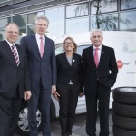 Vehicle fleet operators save fuel using green tires
